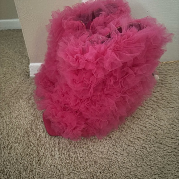 Pink Ruffled Heels - Picture 6 of 6